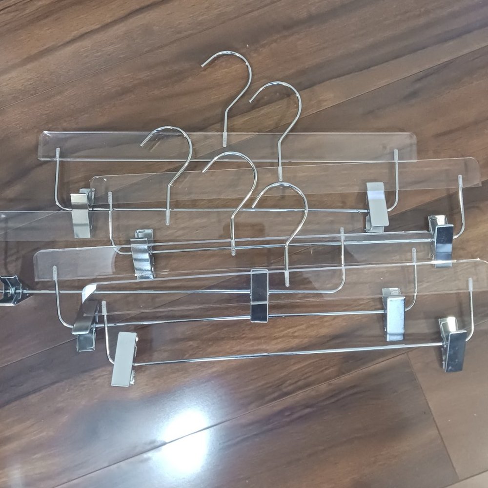 Acrylic Pants & Skirt Hangers (set of 5) - Picture 2 of 4